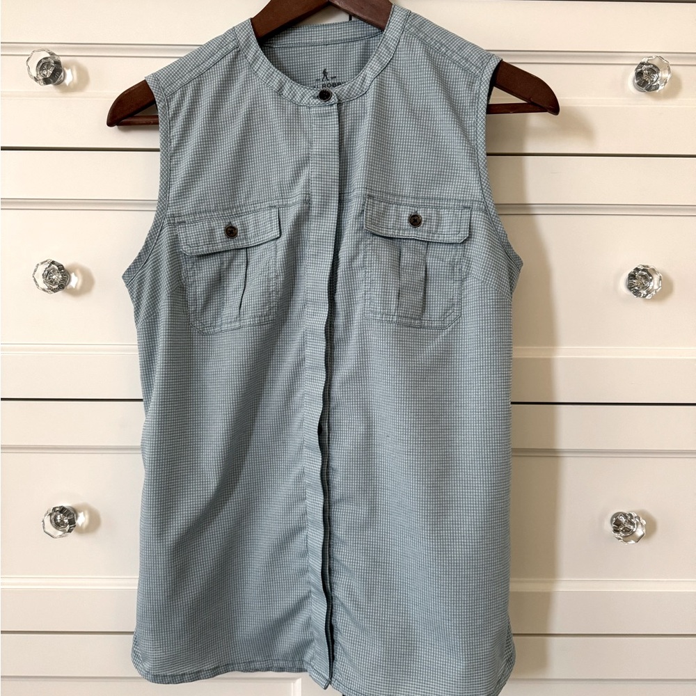 ROYAL ROBBINS LIGHT WEIGHT HIKING/ GOLF / SUMMER TOP, SIZE SMALL